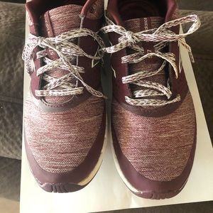 New Balance 577 Maroon and White